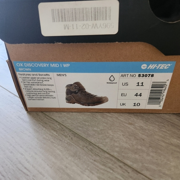 Hi-Tec XO Discovery Mid Mens Hiking Boots main image 5
